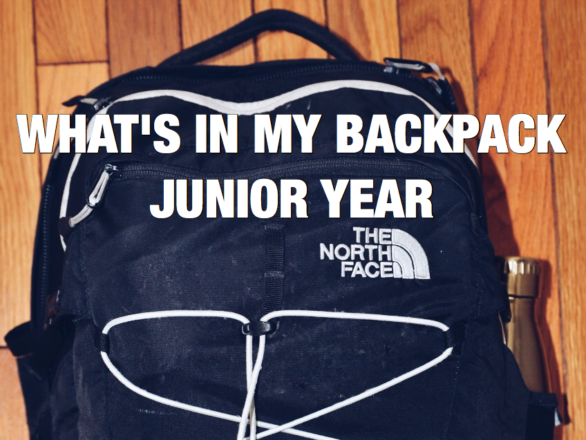 Whats In My Backpack 2017