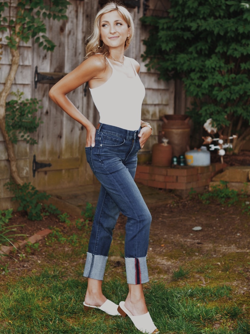 How To Style With Express A Bodysuit + Denim