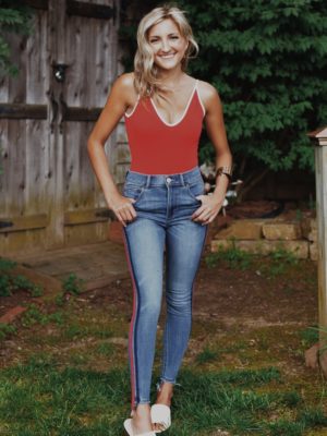 How To Style With Express A Bodysuit + Denim