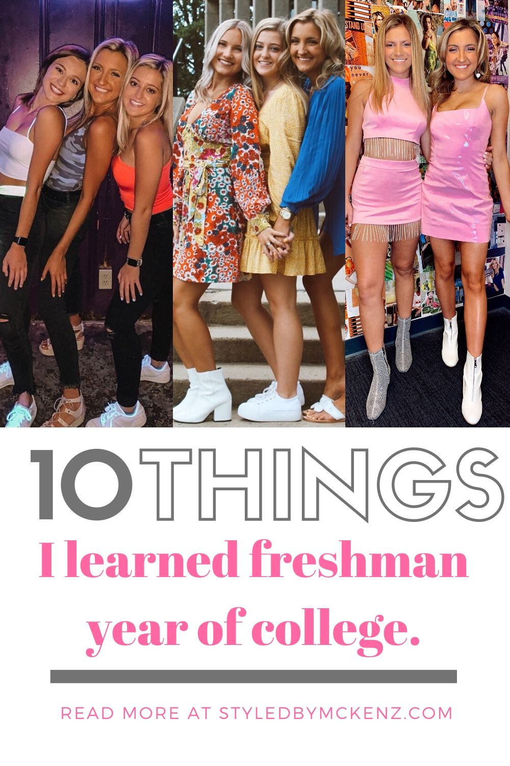10 Things I learned Freshman Year Of College