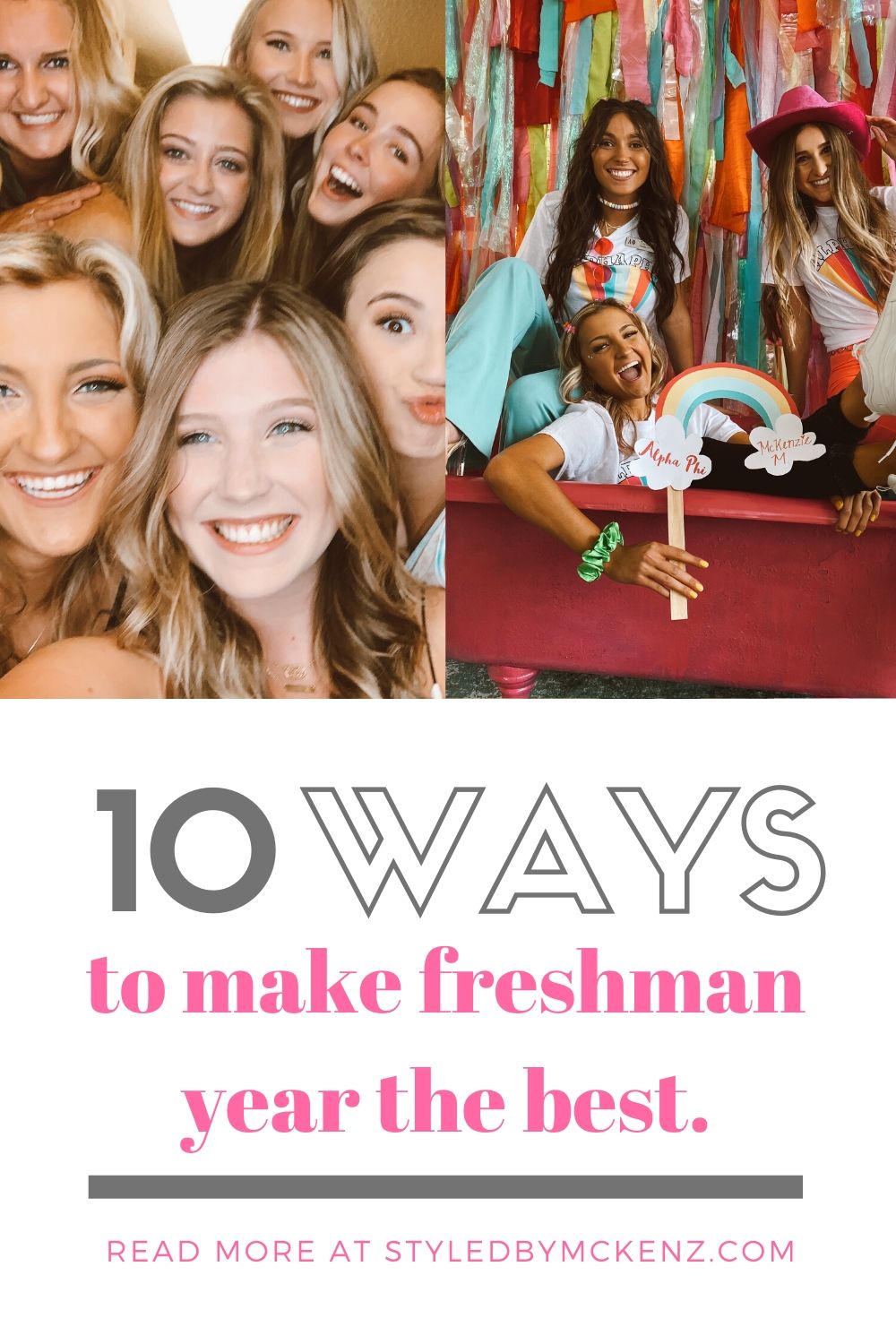 10 Ways To Make Freshman Year Of College The Best