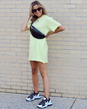 3 Ways To Style A Tee Shirt Dress