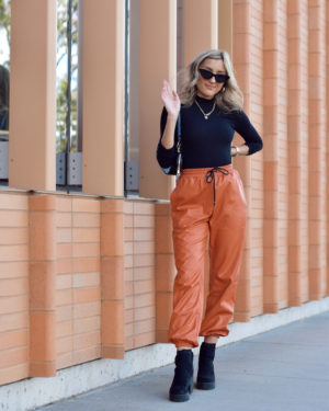 4 Ways To Wear Faux Leather