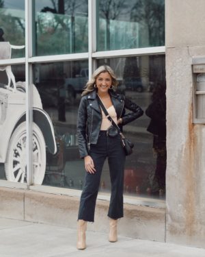 3 Ways To Wear Black Straight Leg Jeans