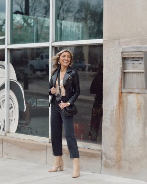 3 Ways To Wear Black Straight Leg Jeans