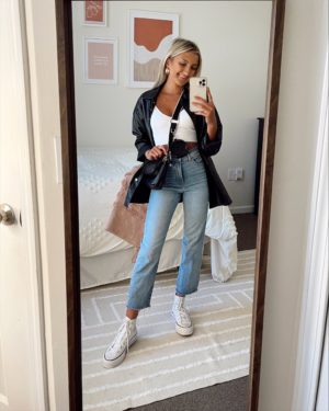 Styling My Top 10 Favorite Pairs of Express Jeans