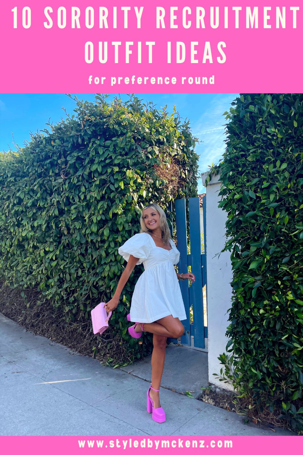 10 Outfit Ideas For Preference Round Of Sorority Recruitment